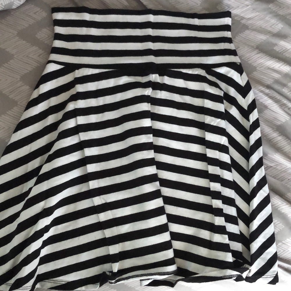 Striped skirt forever 21